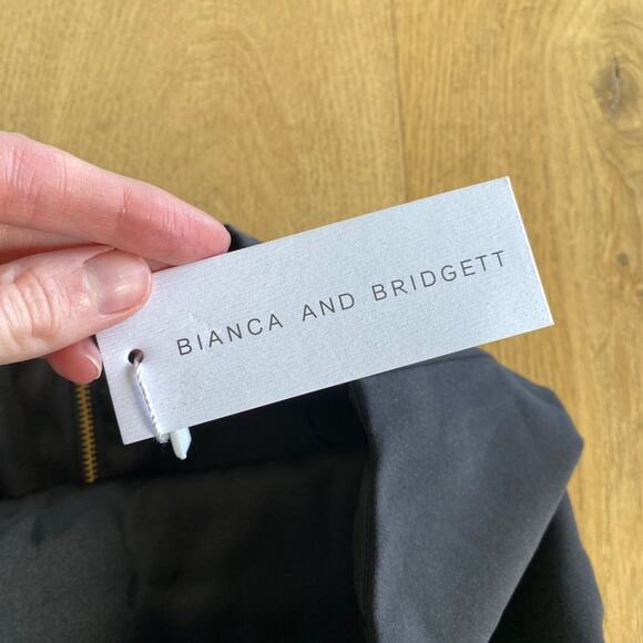 Bianca and Bridgett - Blazer Style Strapless Corset Top in Black - Picture 6 of 6